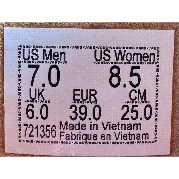 Women's Vans UltraRange EXO Mustard Gold Low Top Sneakers Sz 8.5 Athletic - Picture 9 of 9